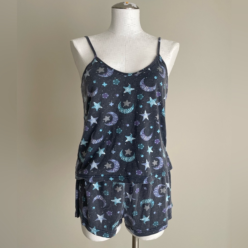Women's Starry Night Two Piece Pajama Set
